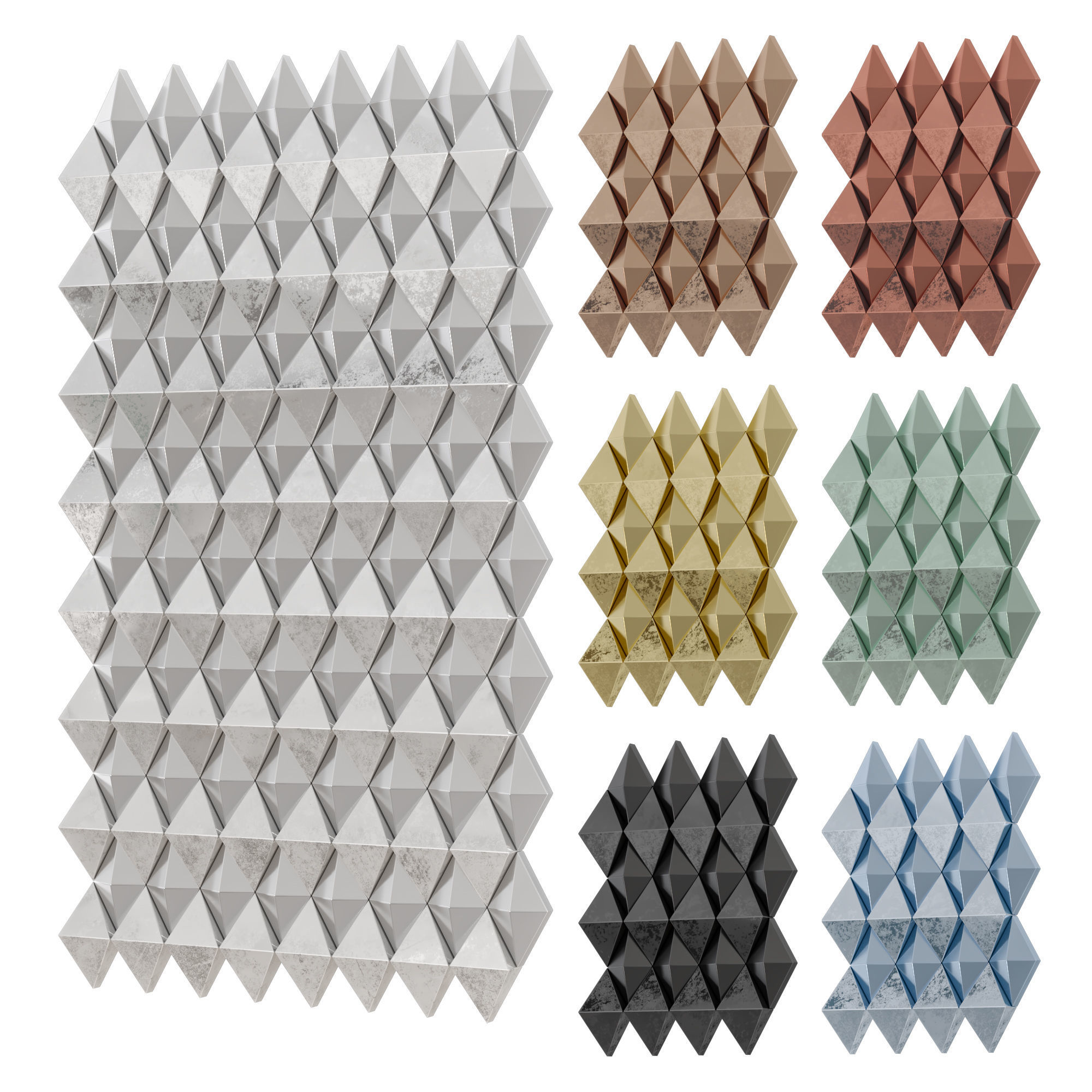 Decorative board 004 3D model_2