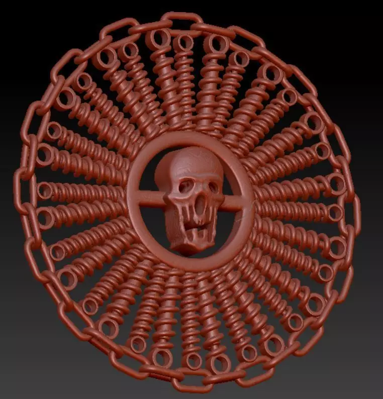 Furiosa inspirated medal 3D model