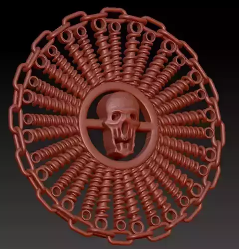 Furiosa inspirated medal 3D model