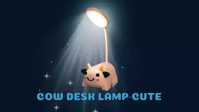 Cow Desk Lamp Cute 