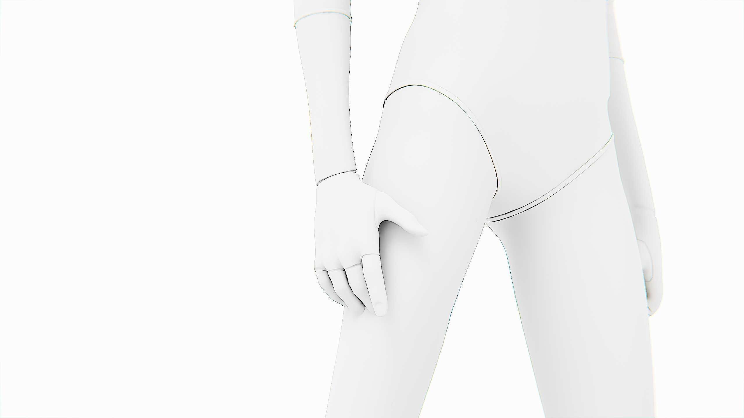 TESLA ROBOT V-3 Rigged for Unreal Engine - Unity - MIXAMO 3D model_34