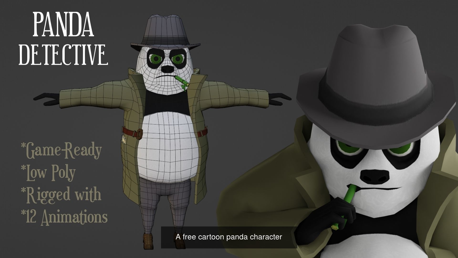 Toon Animated monkey Character pack 3D Model Collection_7