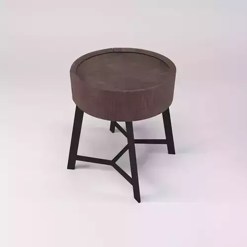 Wooden Round Stool