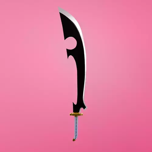 Bleach - Shunsui Kyoraku -Katen Kyokotsu - Shikai Version Low-poly 3D model