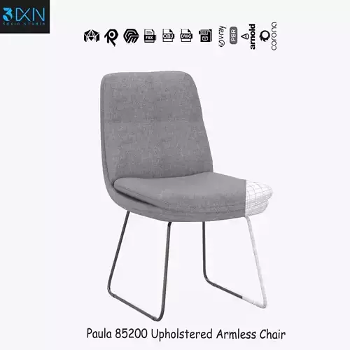 Paula 85200 Upholstered Armless Chair