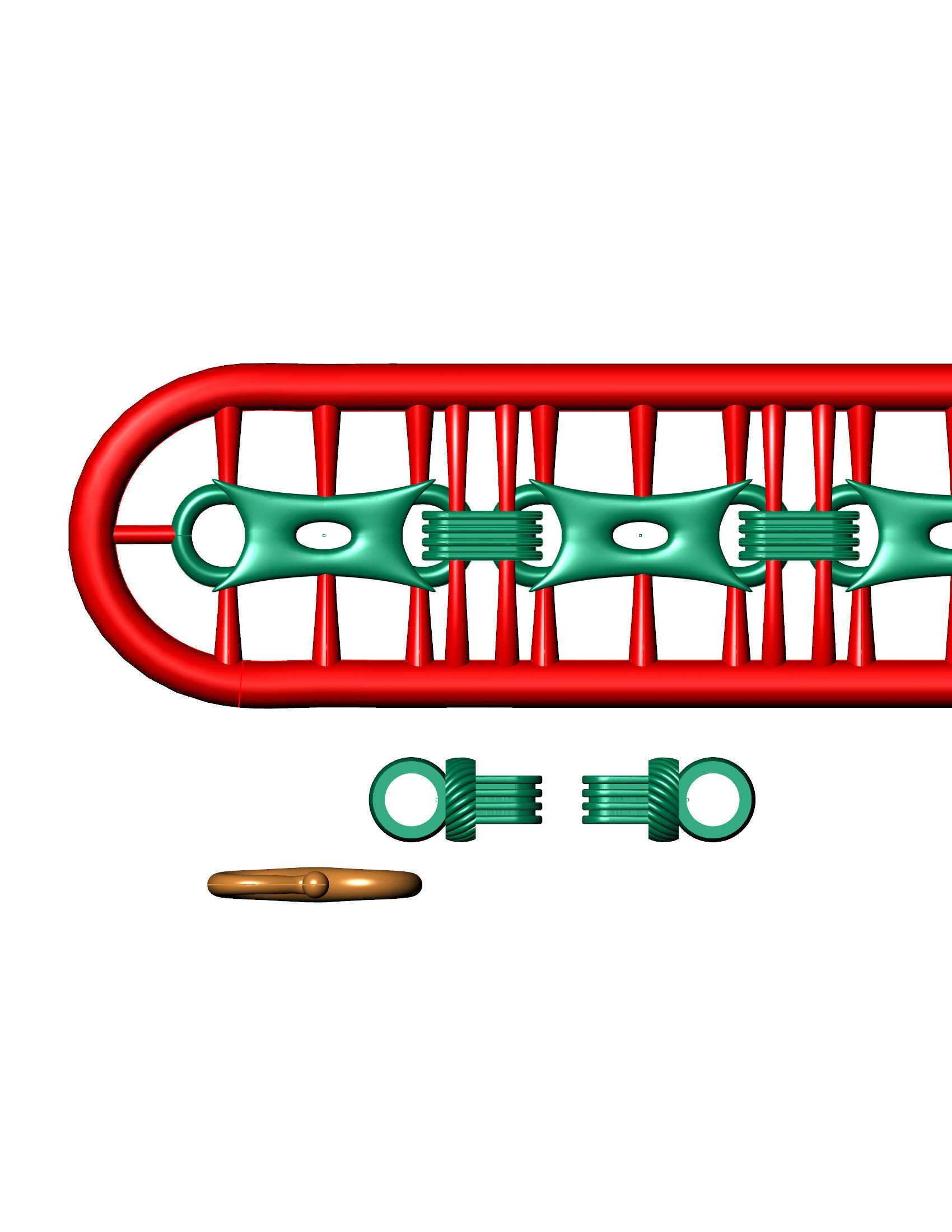 BEST ONLINE SOLD Chain or  bracelet or necklace  3D Models 3D print model_4