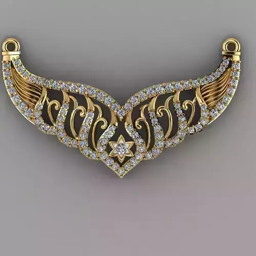 FASHON PENDAN 3D model