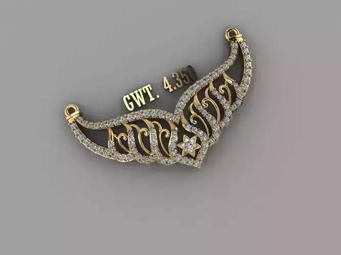 FASHON PENDAN 3D model