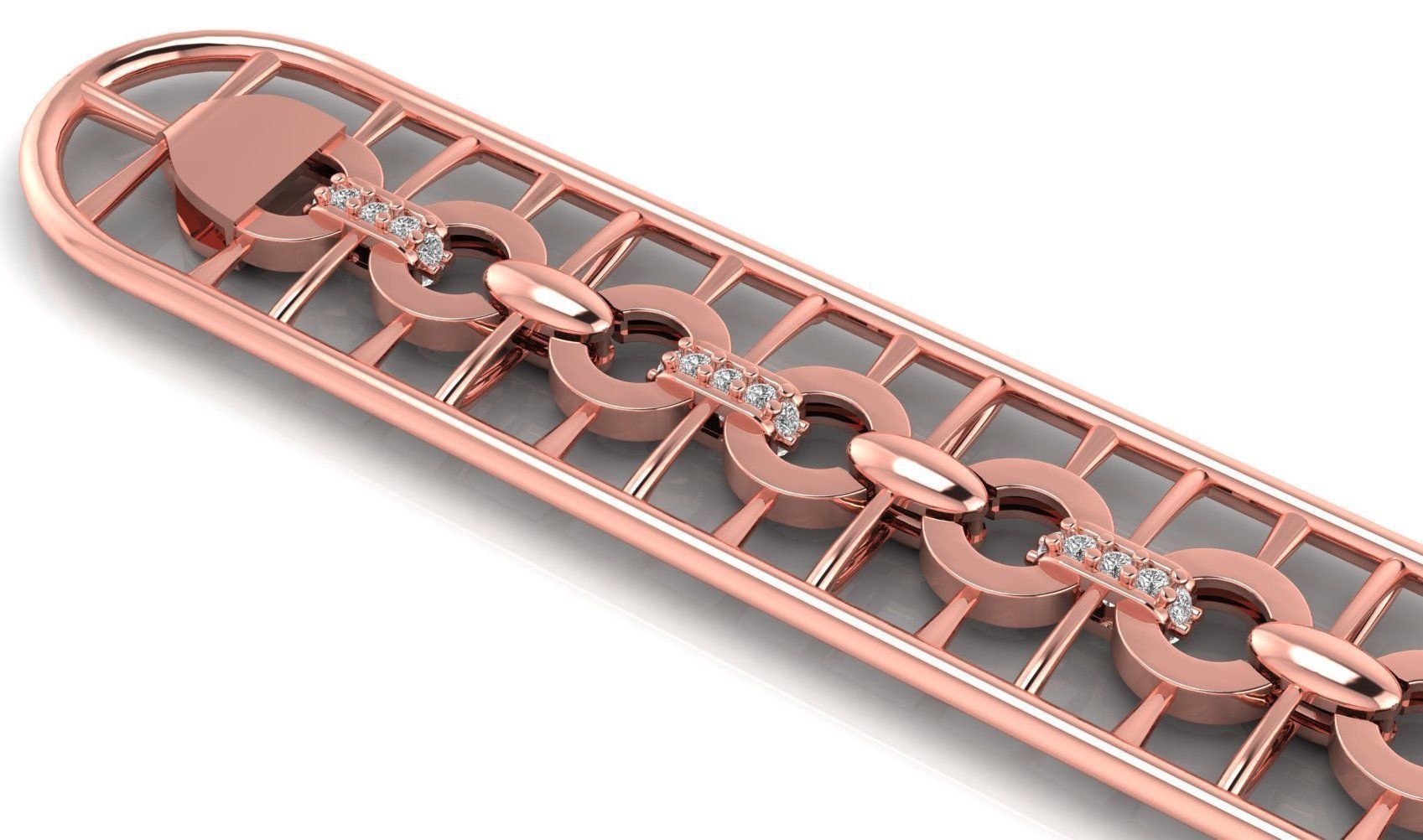 highly premium chain or necklace or bracelet 3d model 3D Model Collection_1