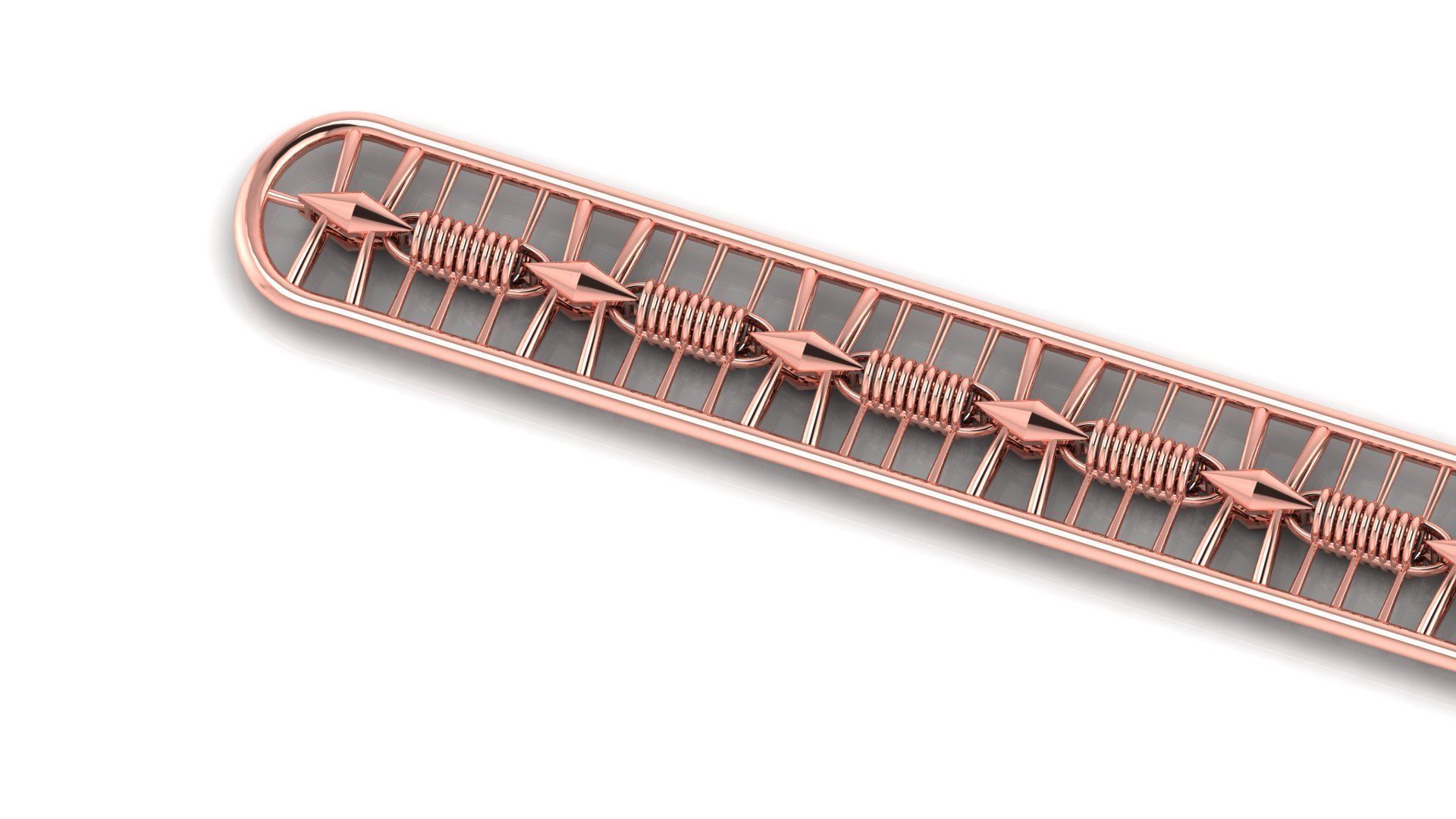 highly premium chain or necklace or bracelet 3d model 3D Model Collection_4