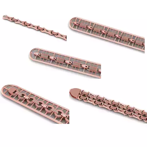 highly premium chain or necklace or bracelet 3d model 3D Model Collection