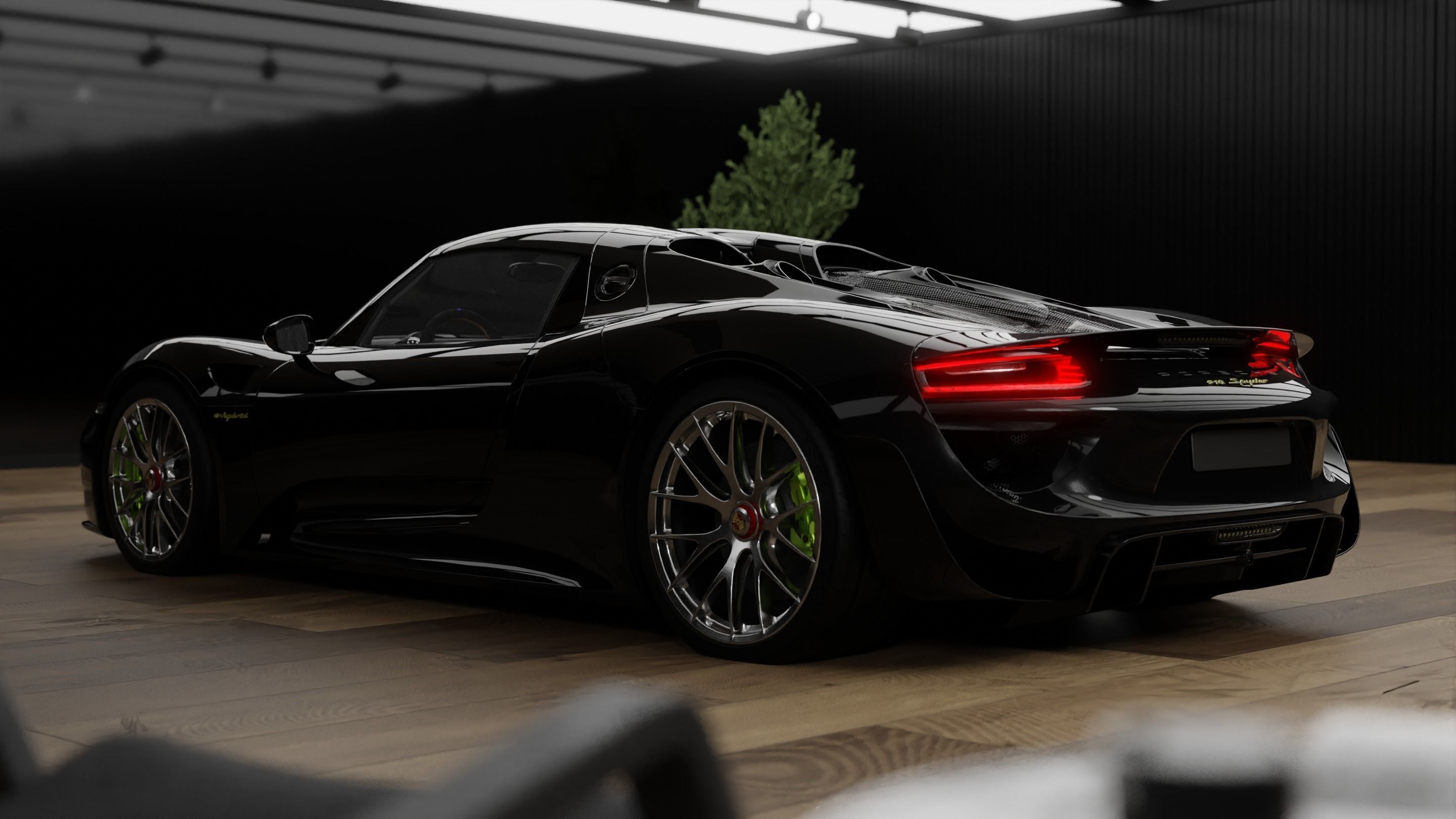 Porsche 918 3D model_2