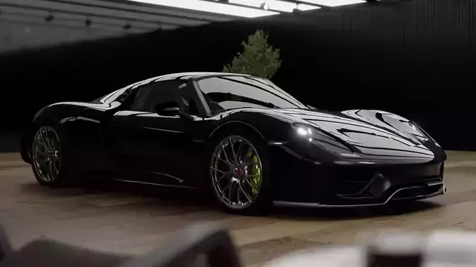 Porsche 918 3D model