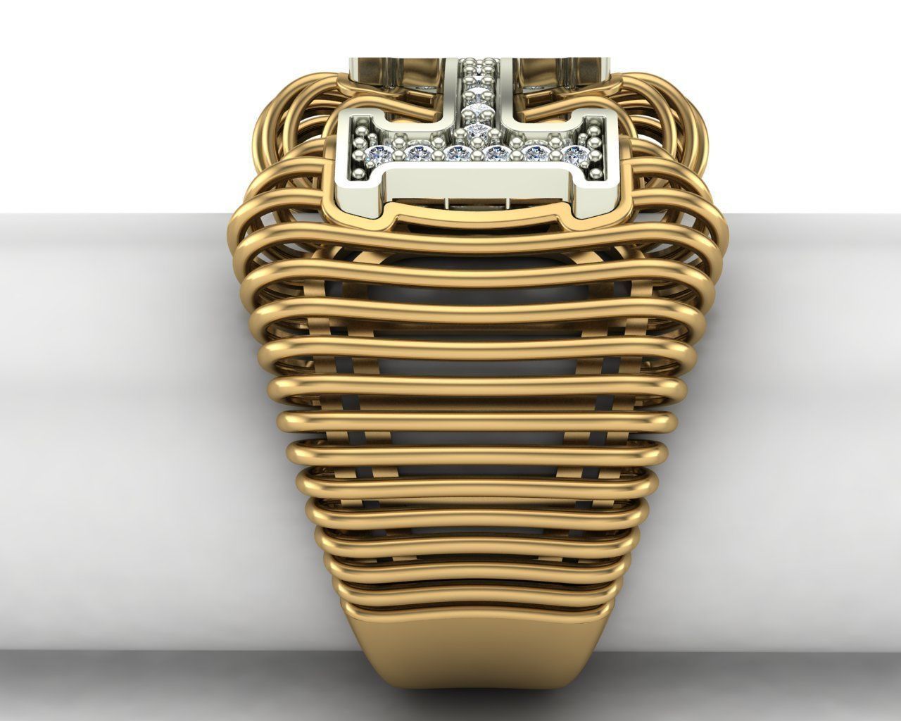 striped rings 3D Model Collection_20
