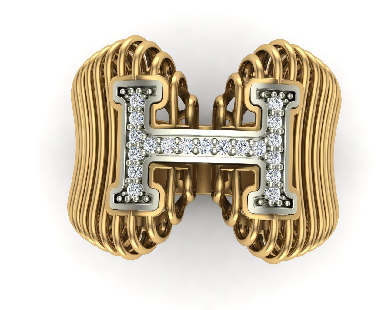 striped rings 3D Model Collection_22