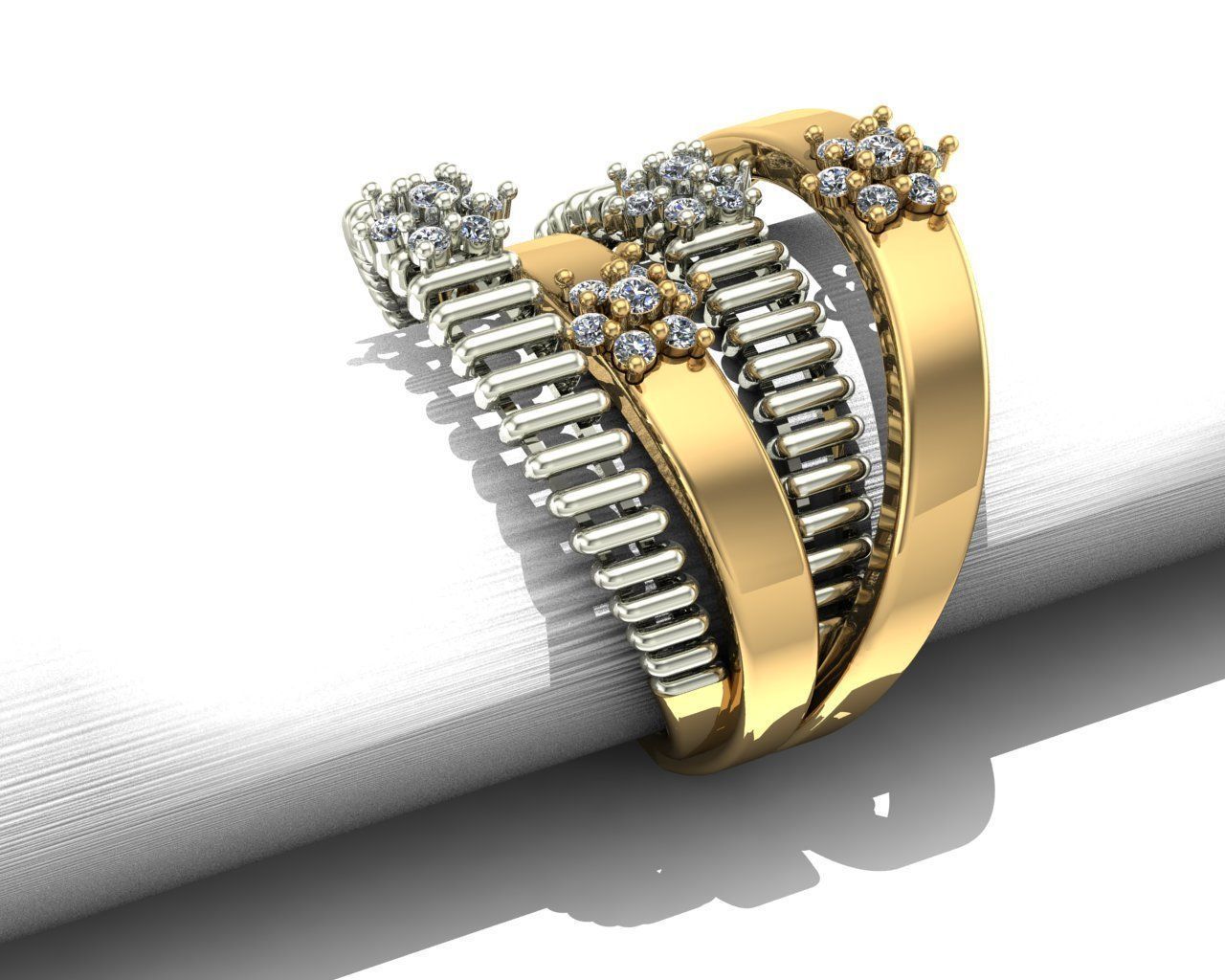 striped rings 3D Model Collection_13