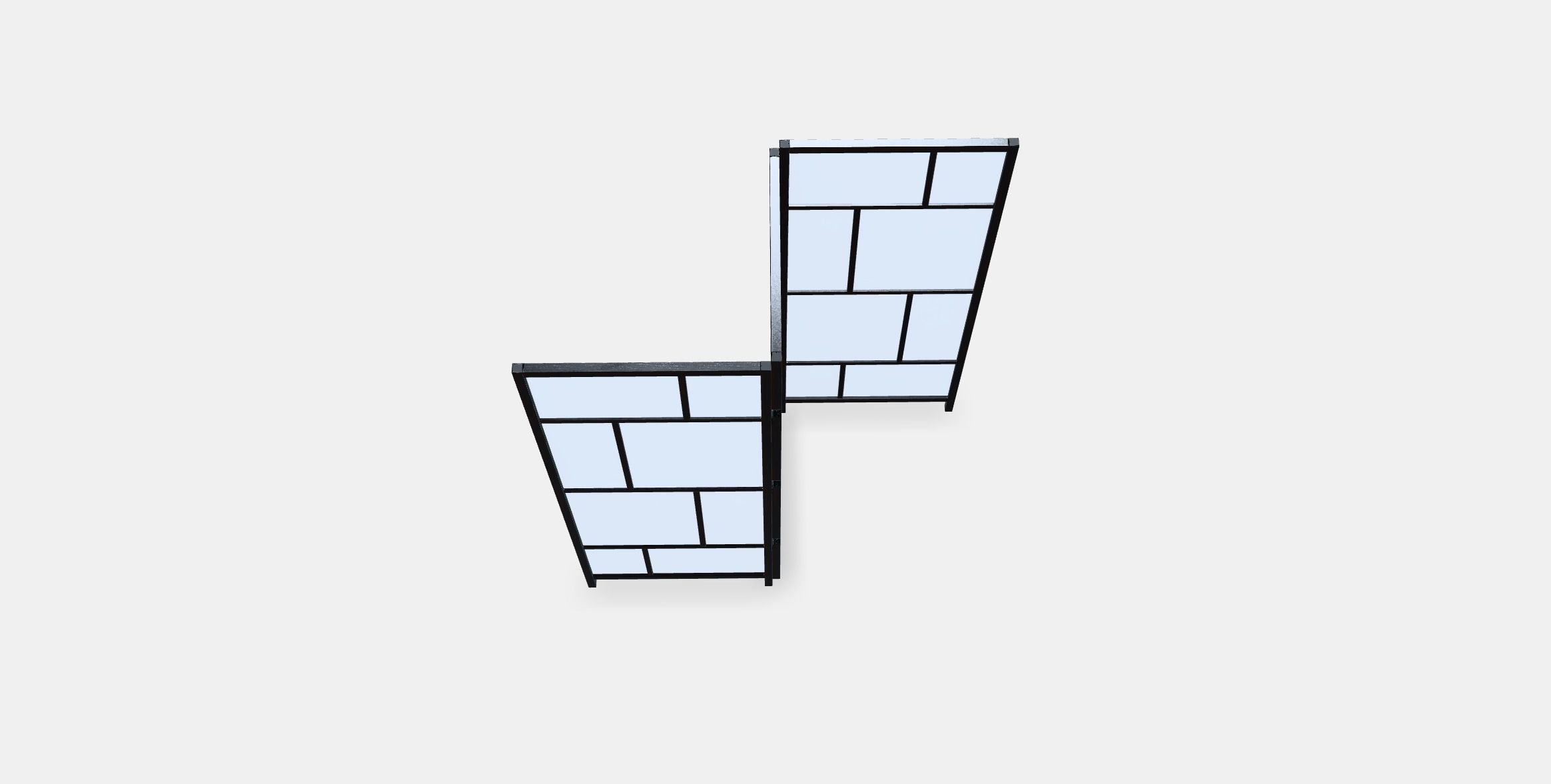 RISOR Room divider Low-poly 3D model_2