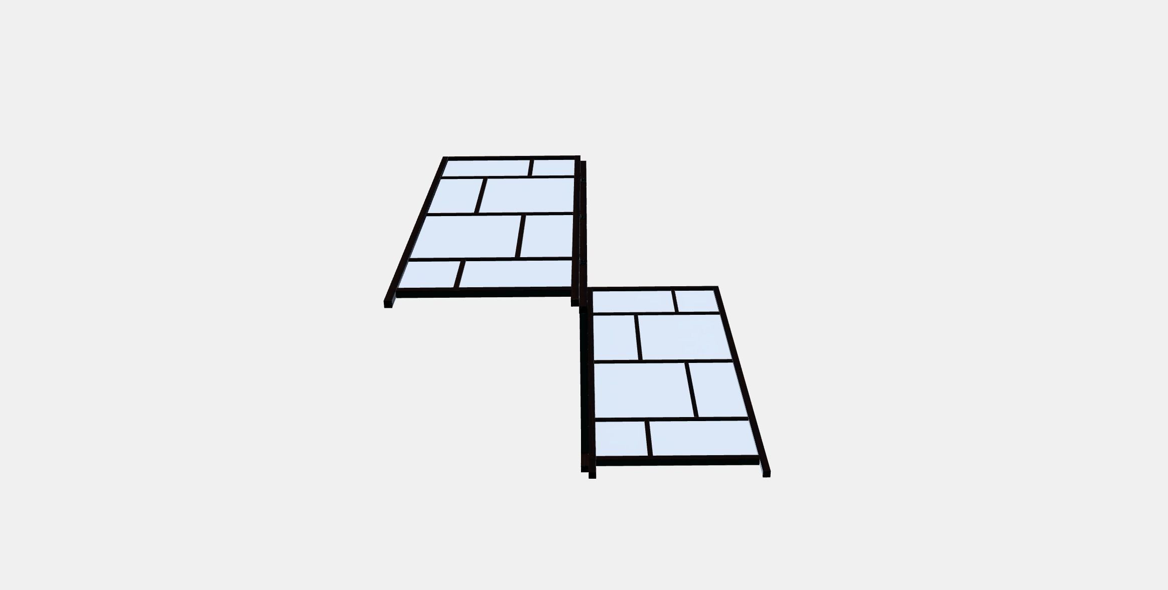 RISOR Room divider Low-poly 3D model_6