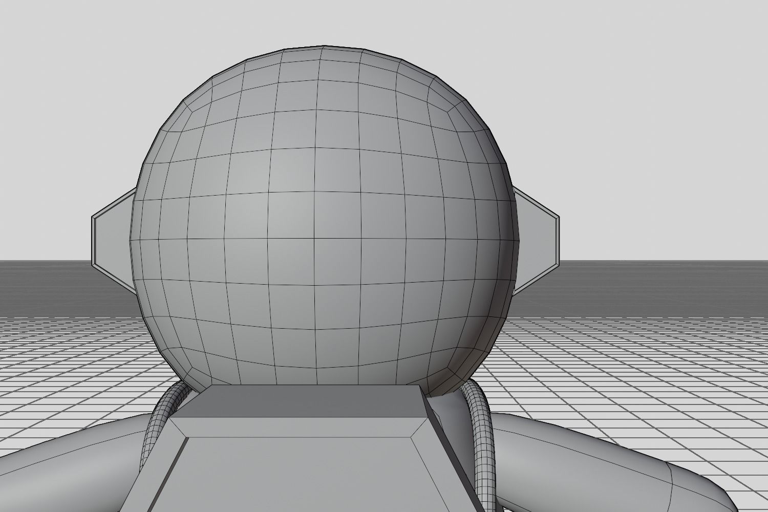 3D Character Cartoon Astronaut 3D model_18