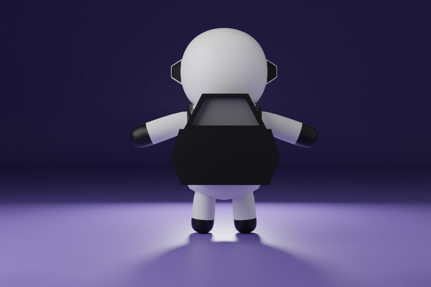 3D Character Cartoon Astronaut 3D model_4