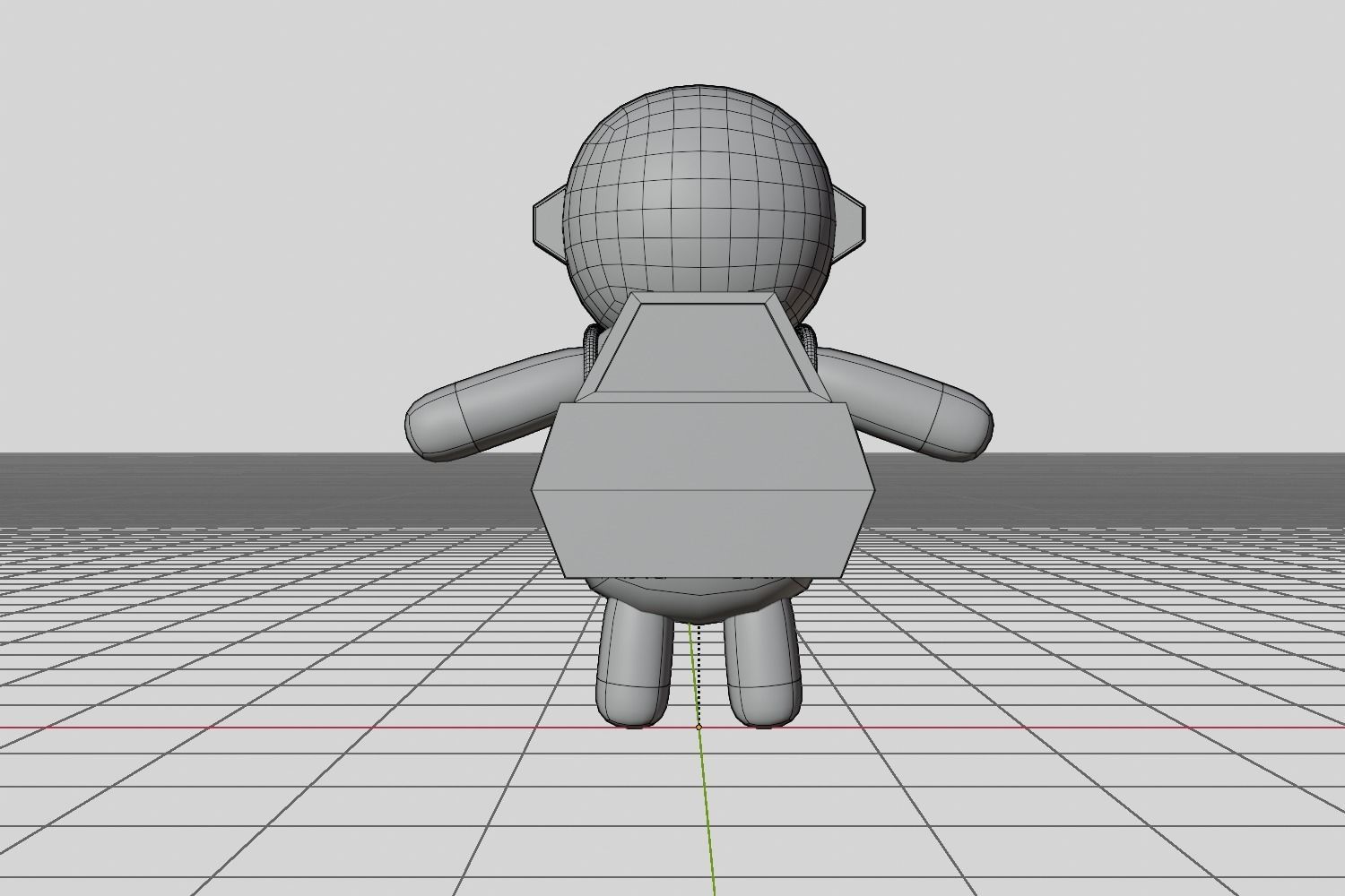 3D Character Cartoon Astronaut 3D model_10