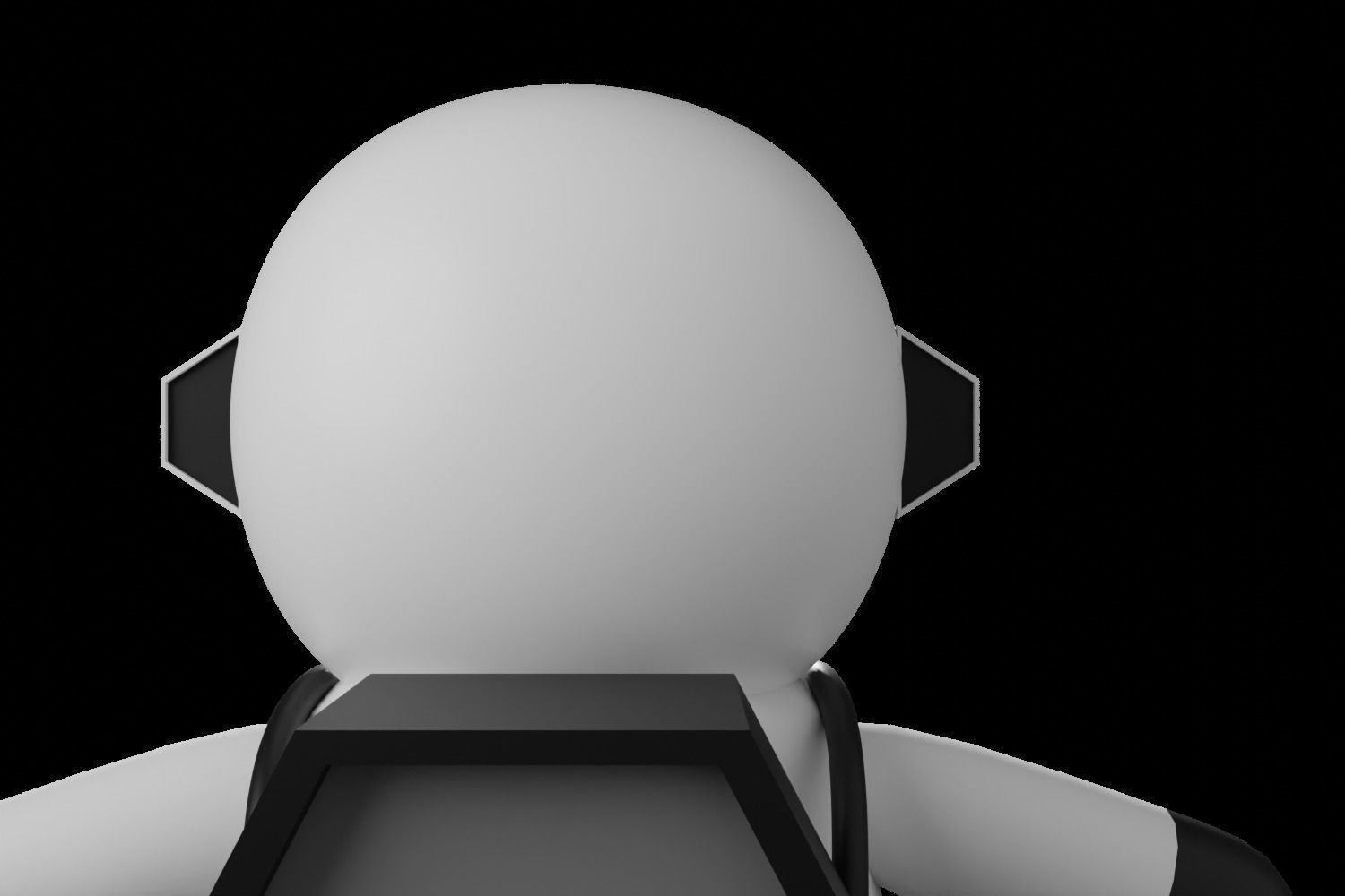 3D Character Cartoon Astronaut 3D model_17