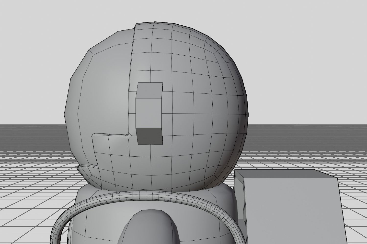 3D Character Cartoon Astronaut 3D model_20