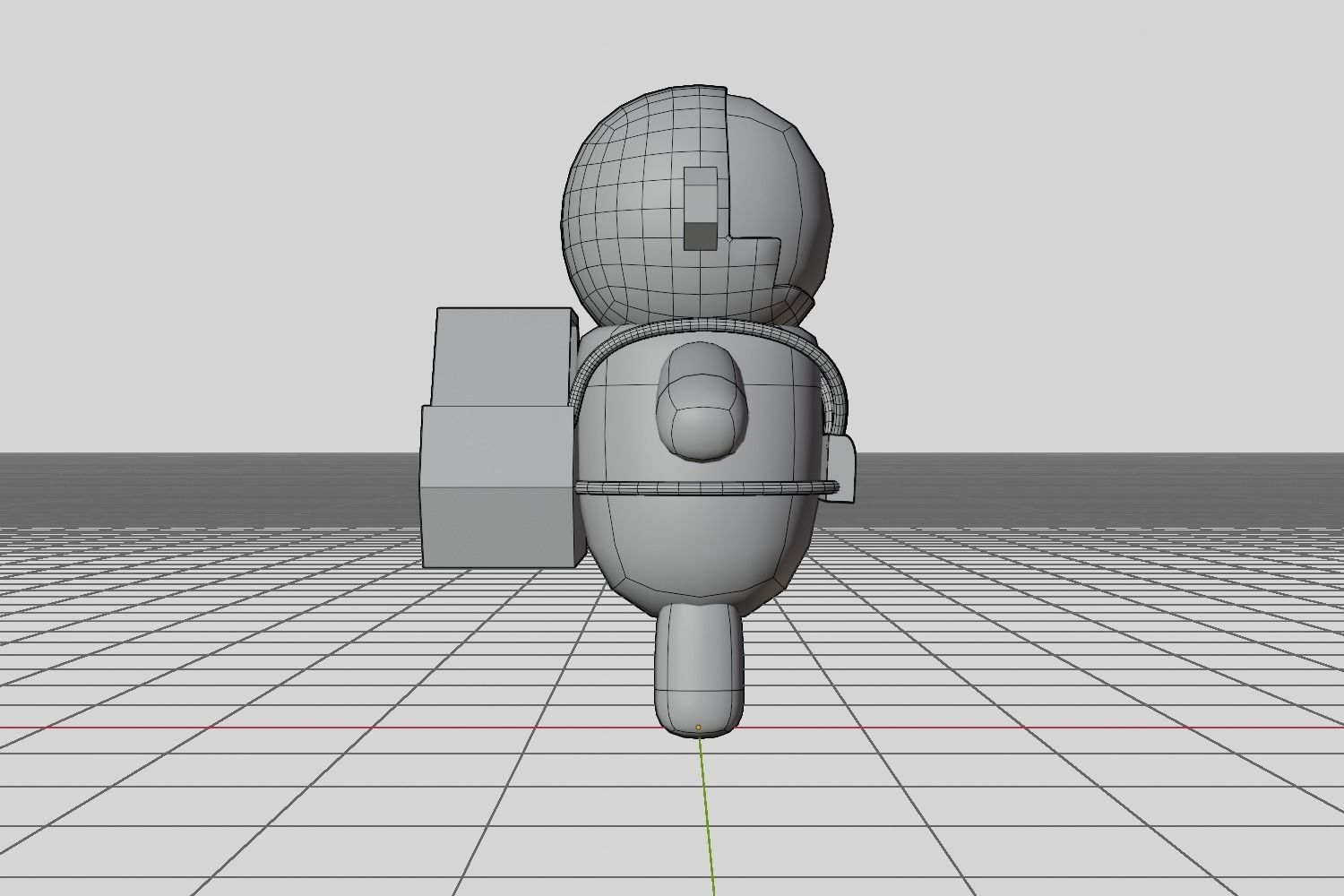 3D Character Cartoon Astronaut 3D model_8