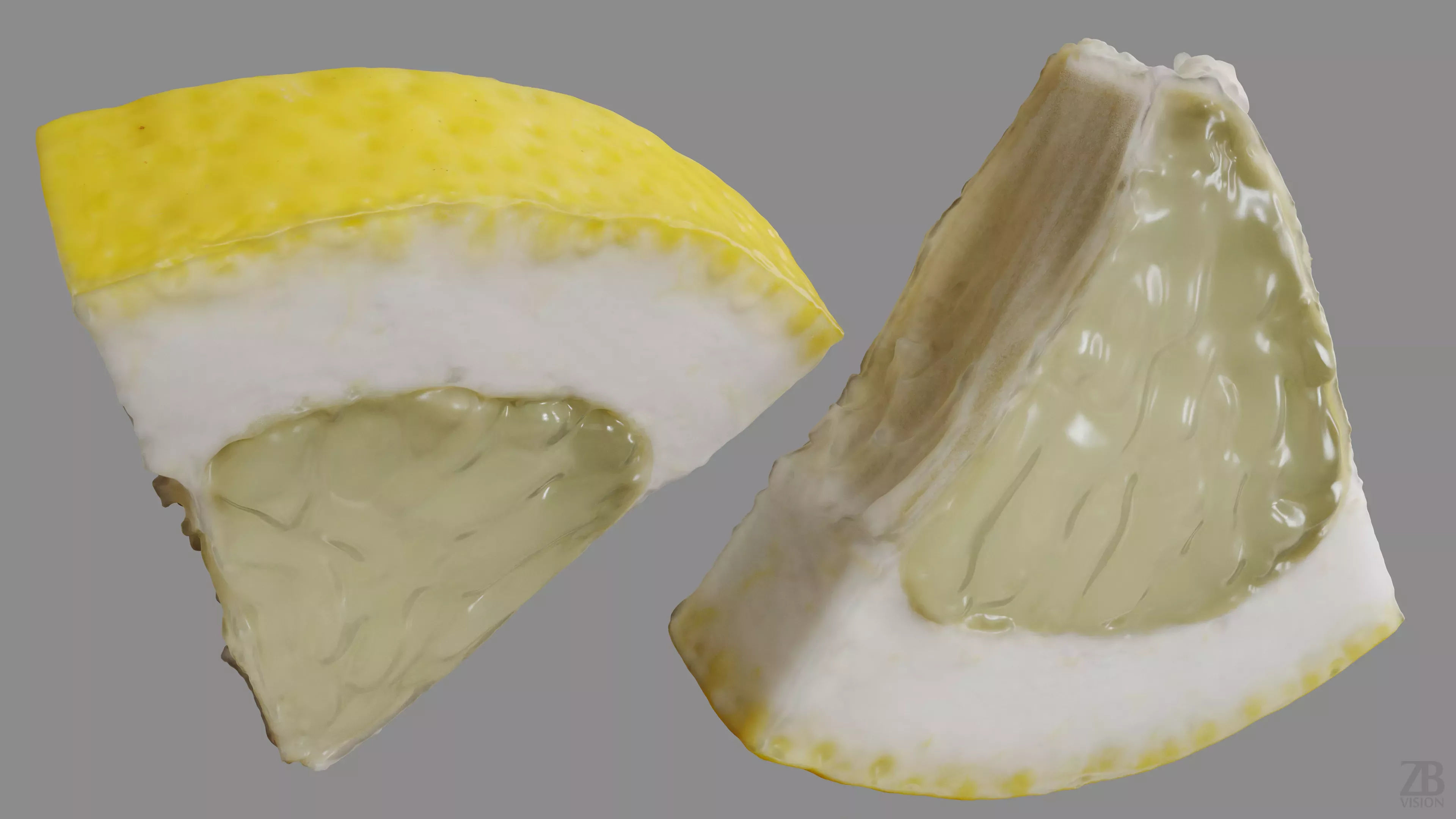 Lemon 3D model_9