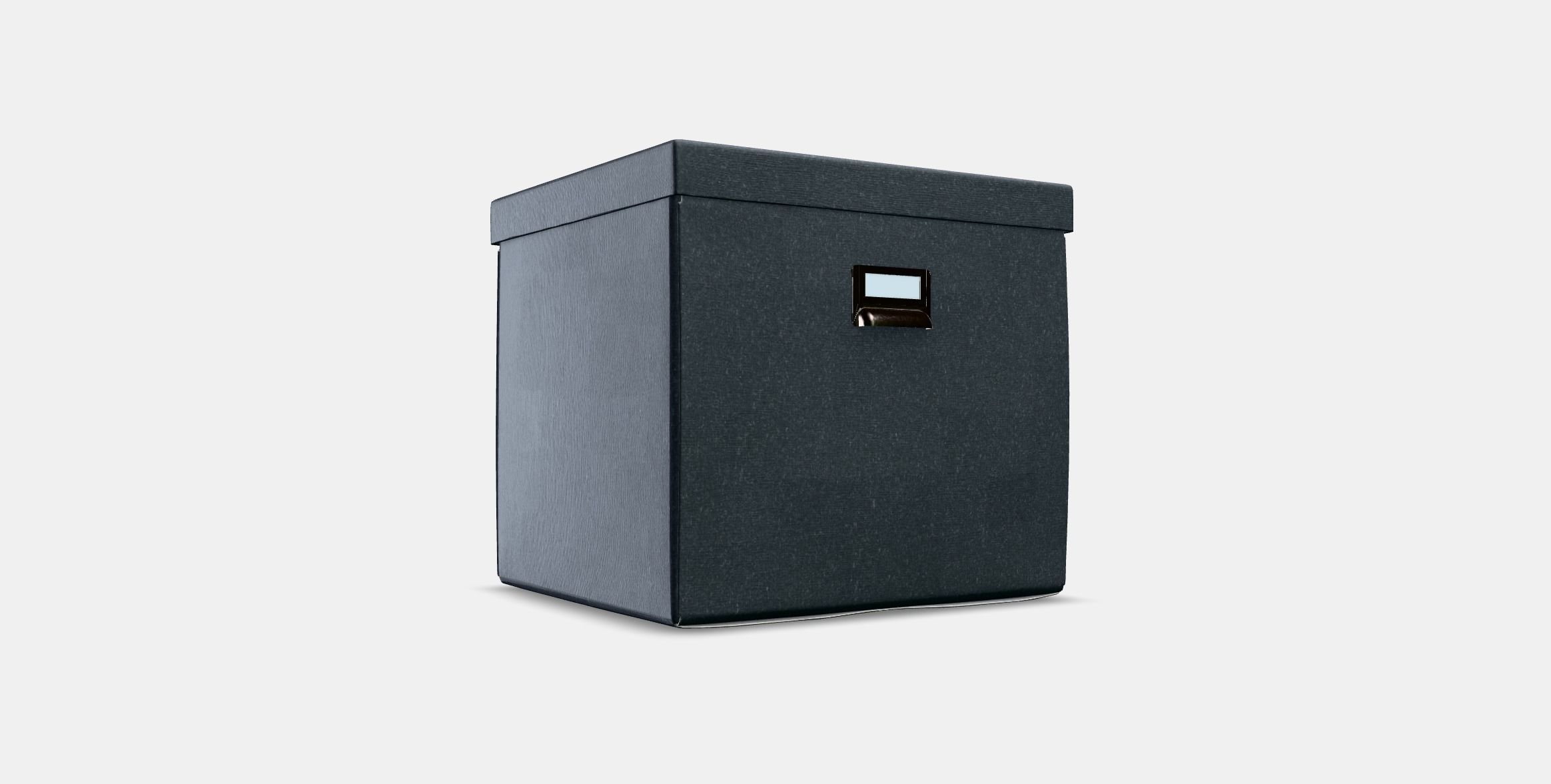 TJOG Storage box with lid Low-poly 3D model_2