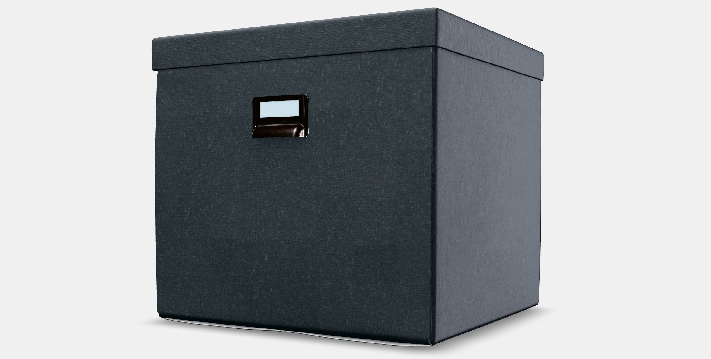 TJOG Storage box with lid Low-poly 3D model_12