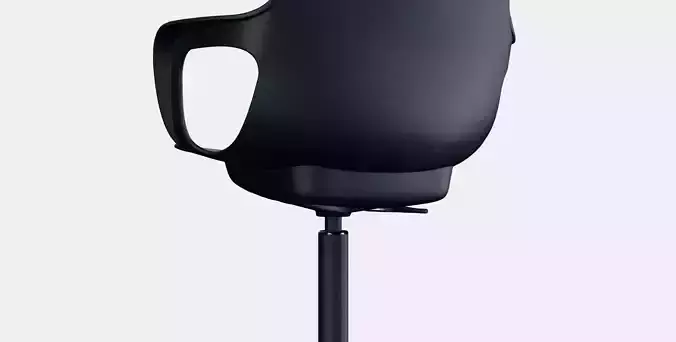 ODGER Swivel chair Low-poly 3D model