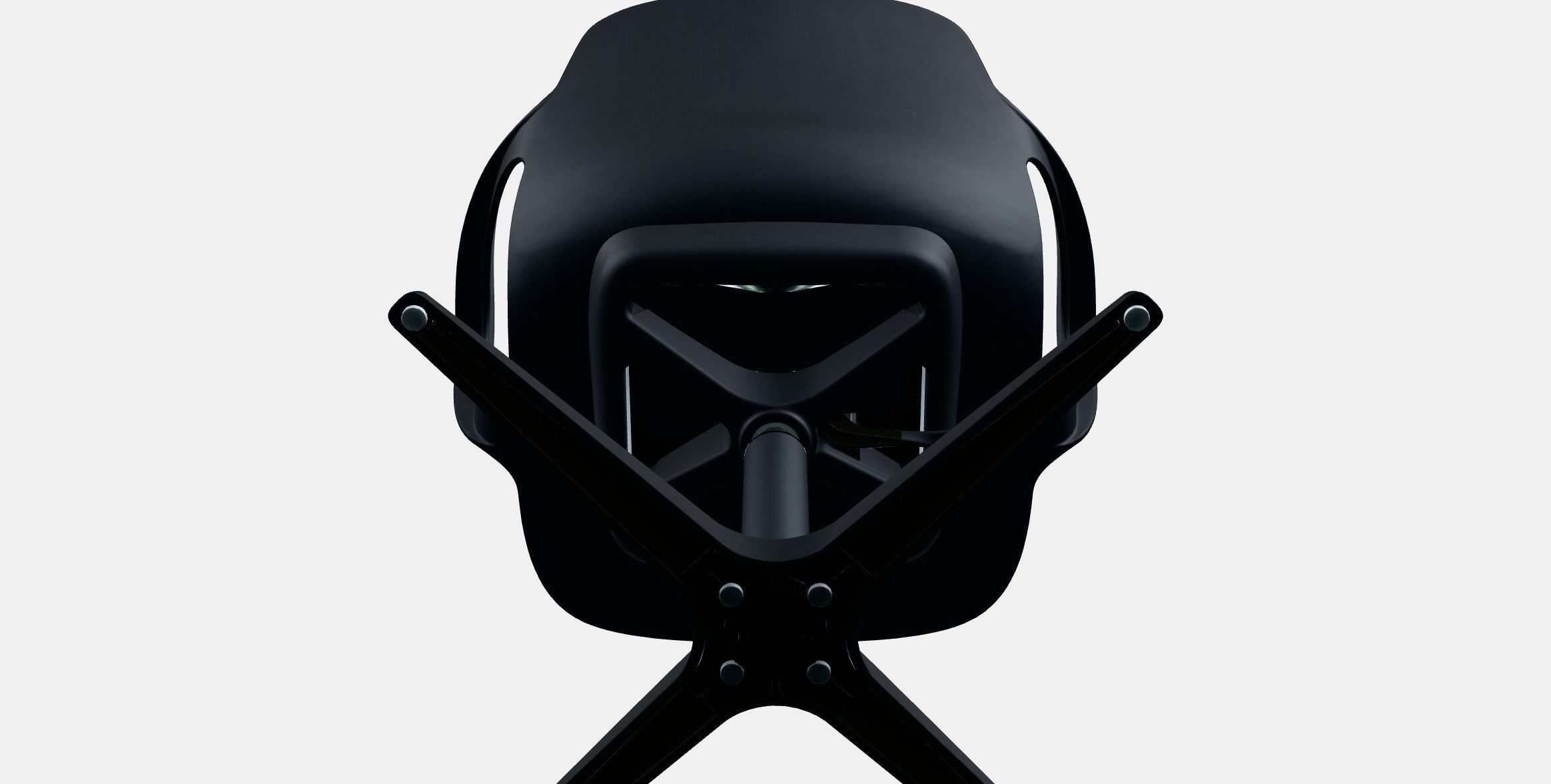 ODGER Swivel chair Low-poly 3D model_9