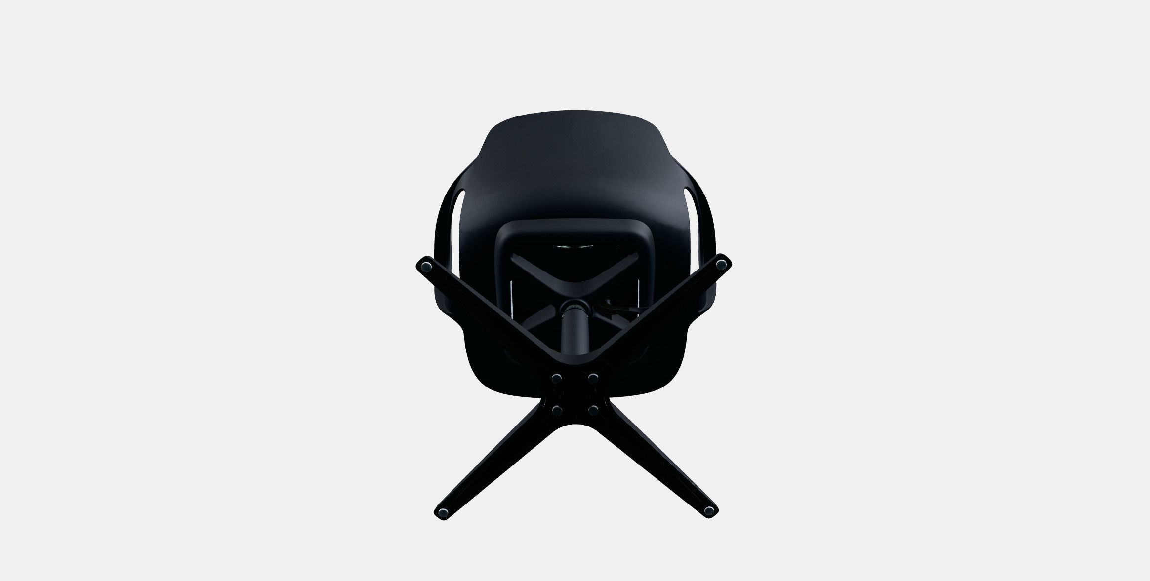 ODGER Swivel chair Low-poly 3D model_7