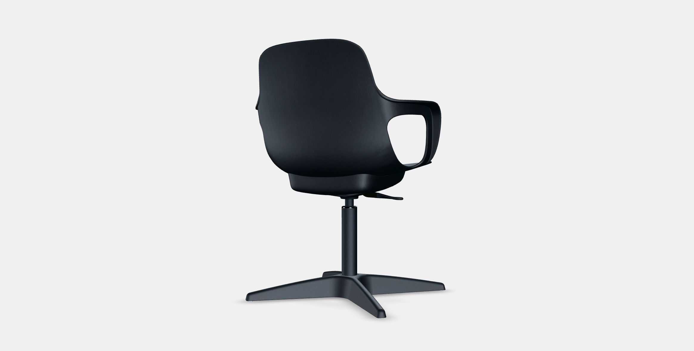 ODGER Swivel chair Low-poly 3D model_6