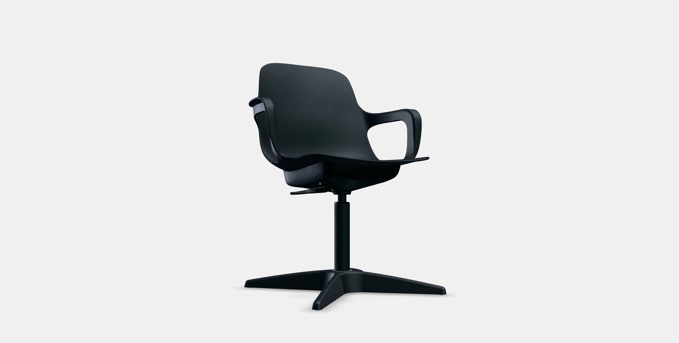 ODGER Swivel chair Low-poly 3D model_4
