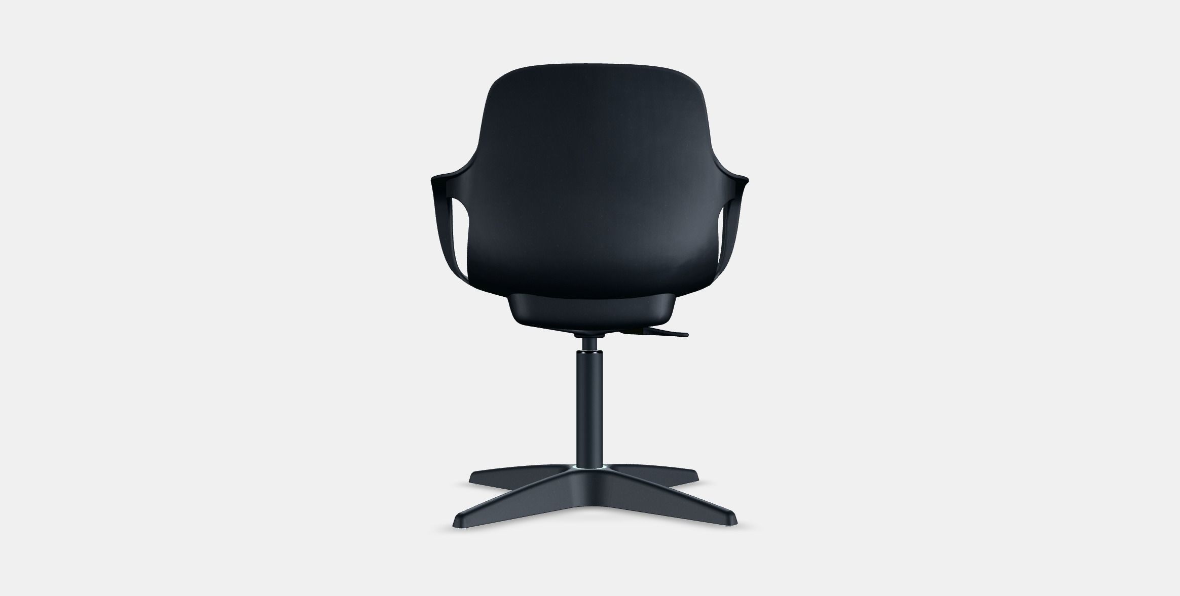 ODGER Swivel chair Low-poly 3D model_14
