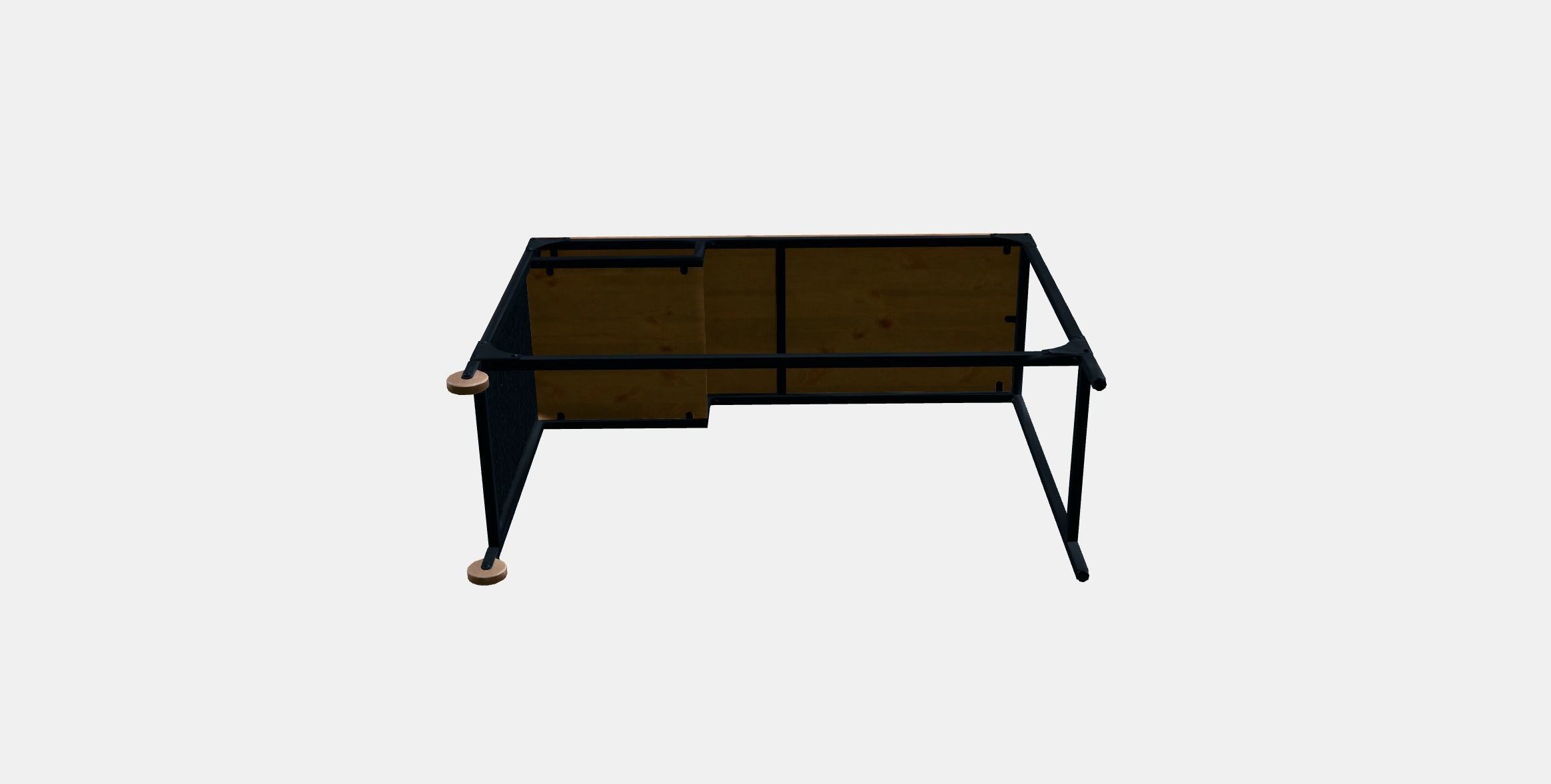 FJALLBO Laptop table Low-poly 3D model_5