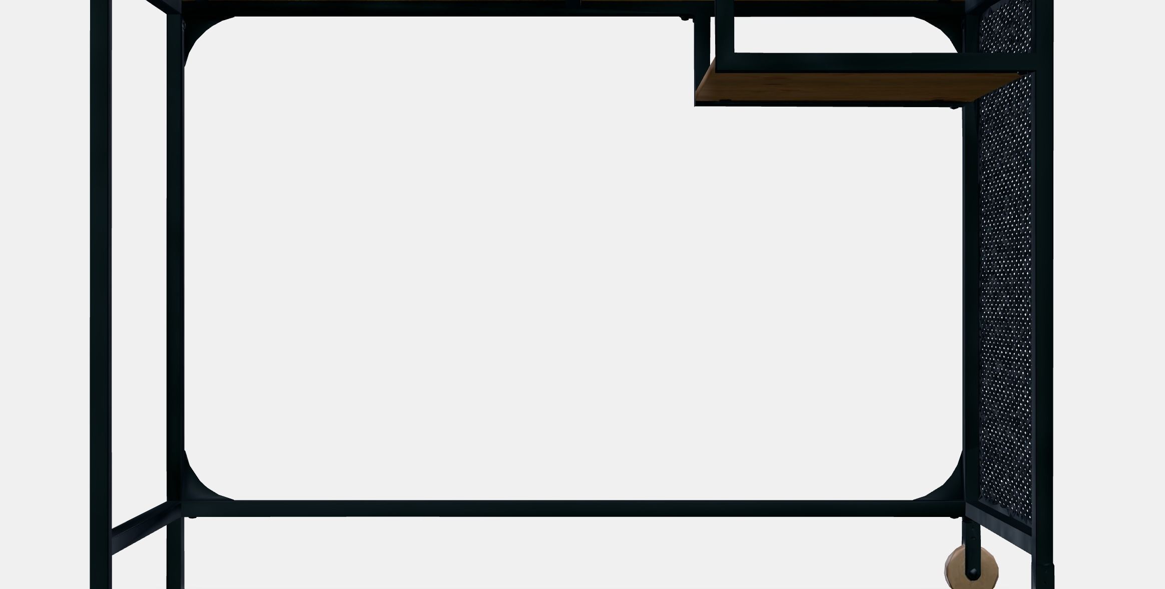 FJALLBO Laptop table Low-poly 3D model_11