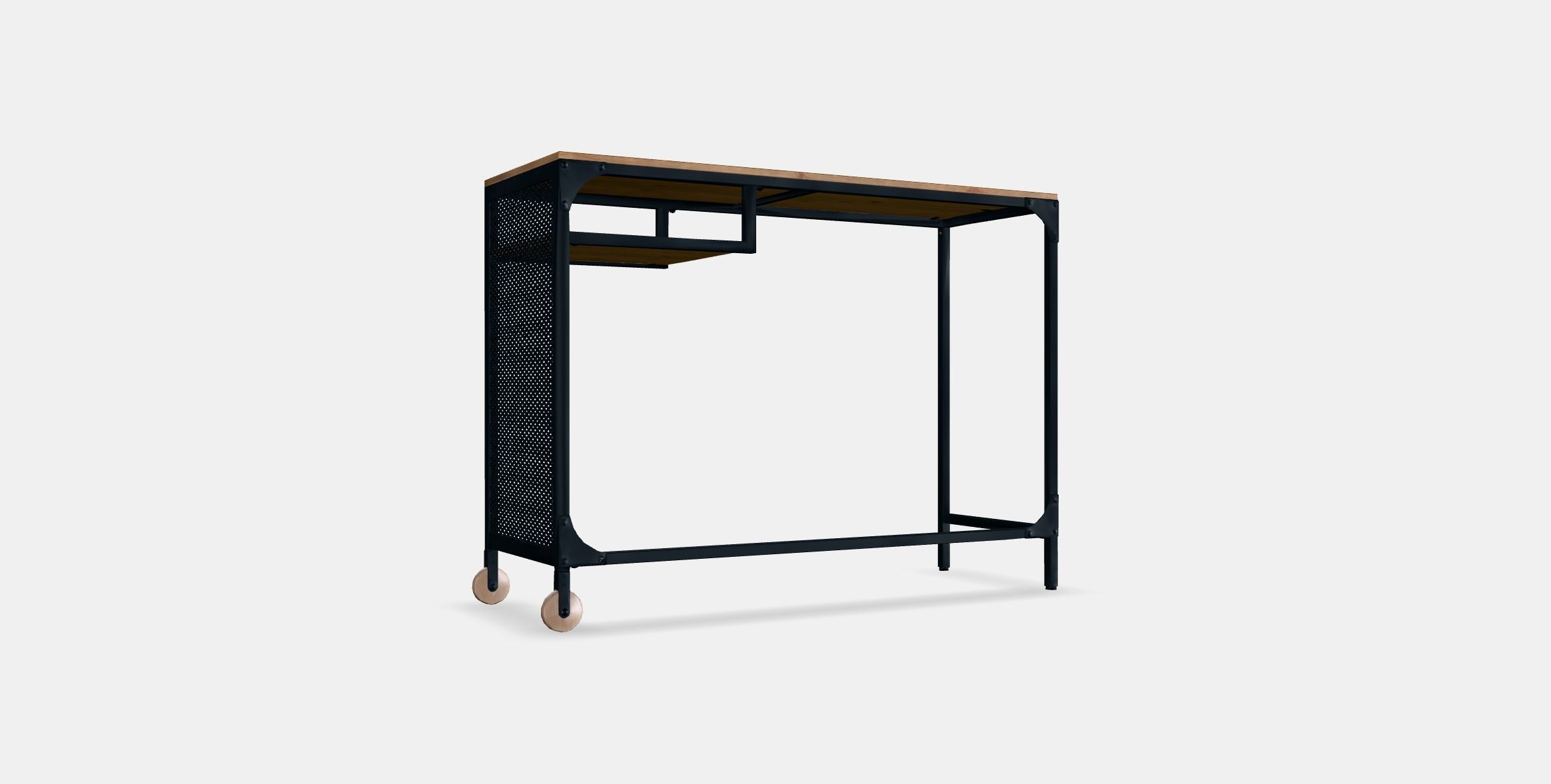 FJALLBO Laptop table Low-poly 3D model_16