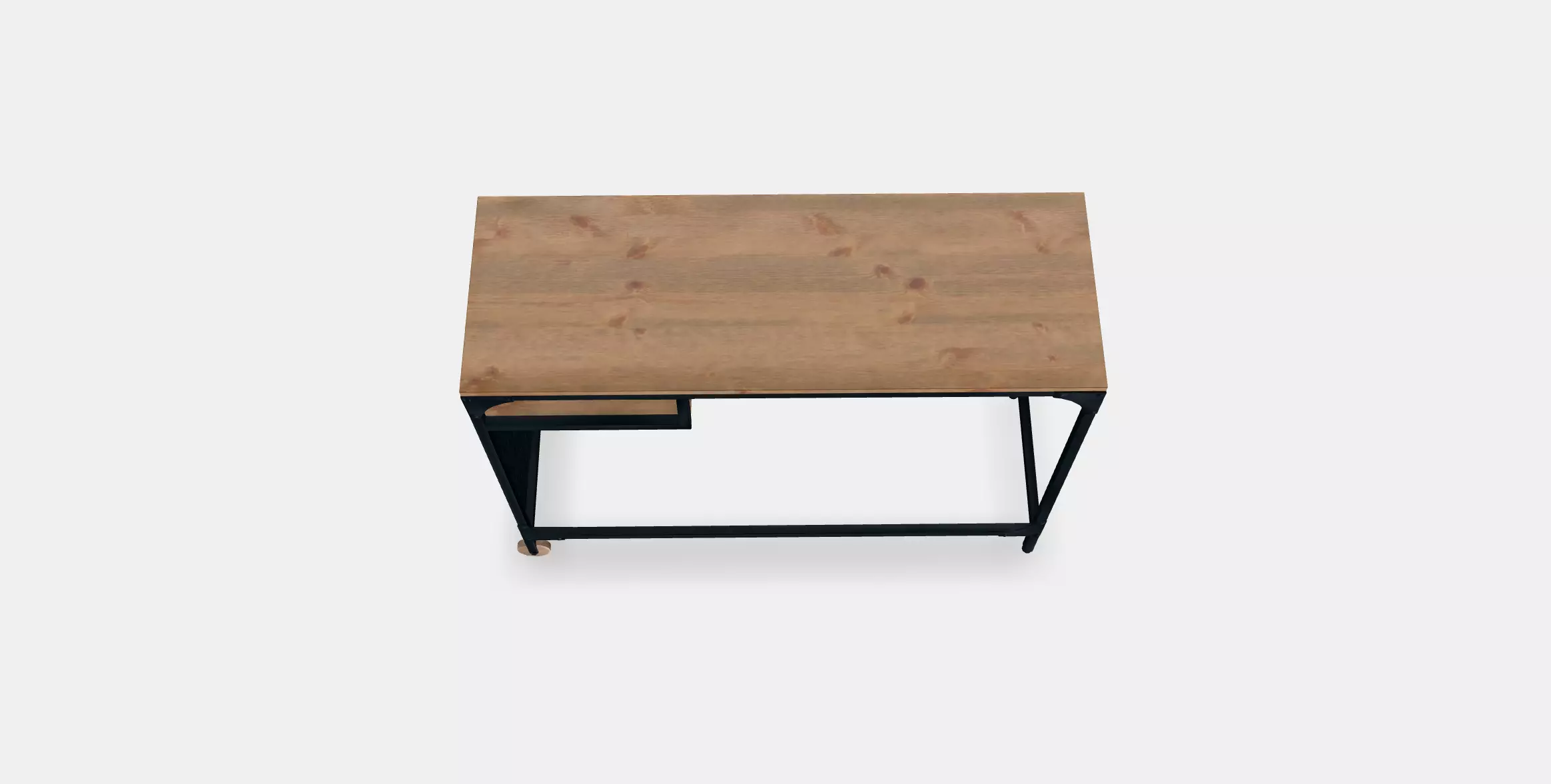 FJALLBO Laptop table Low-poly 3D model_0