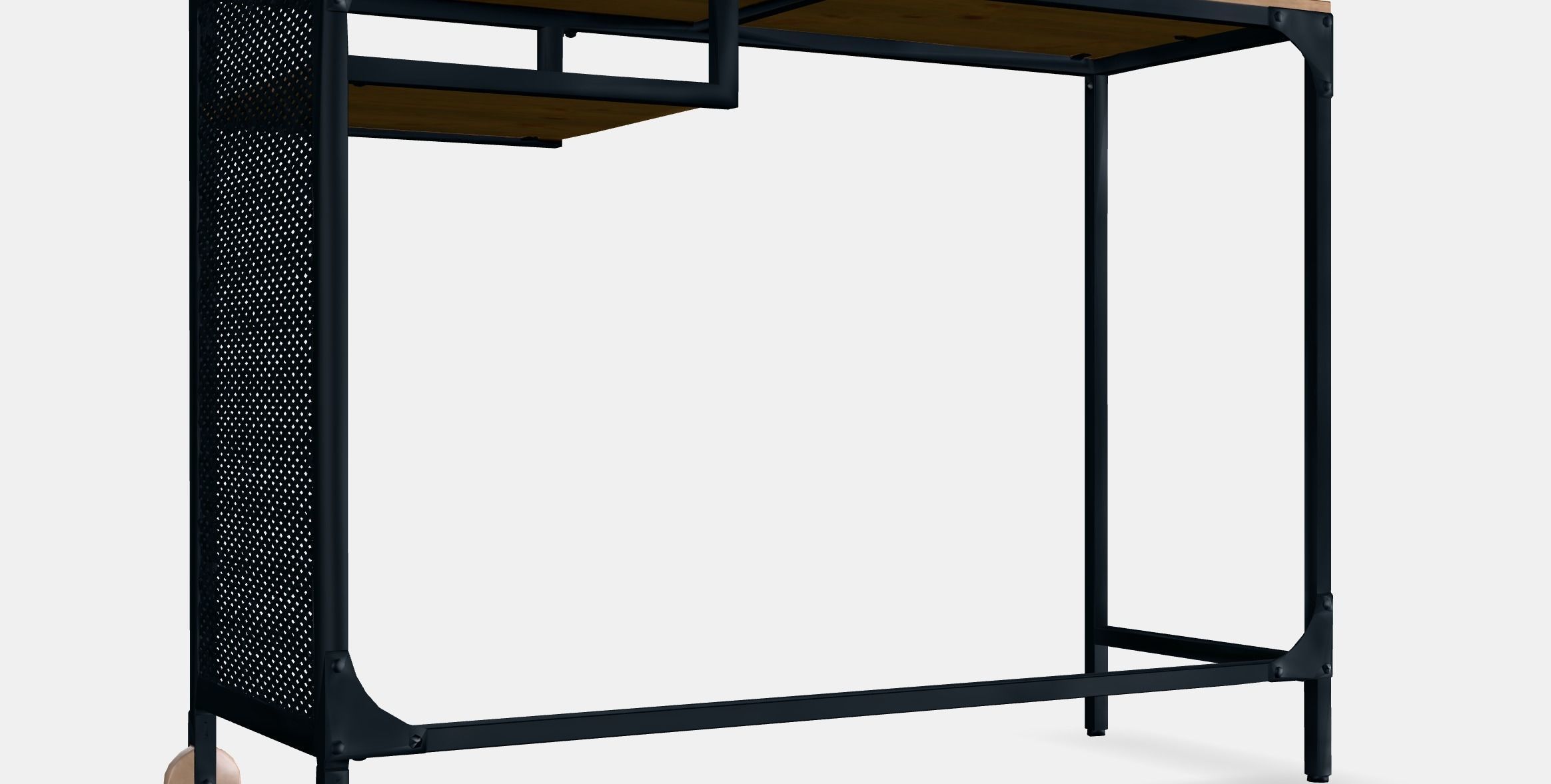 FJALLBO Laptop table Low-poly 3D model_3