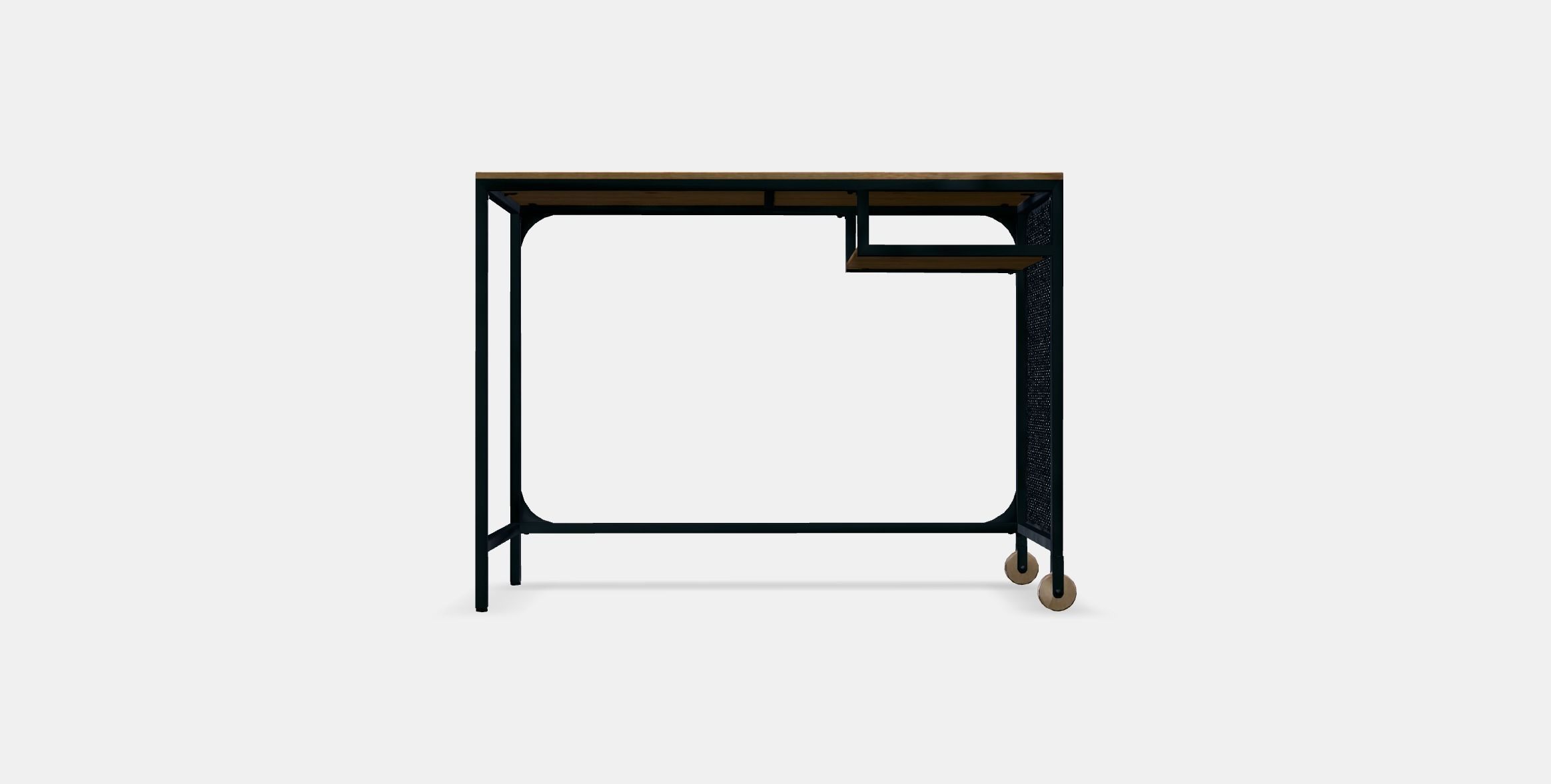 FJALLBO Laptop table Low-poly 3D model_10