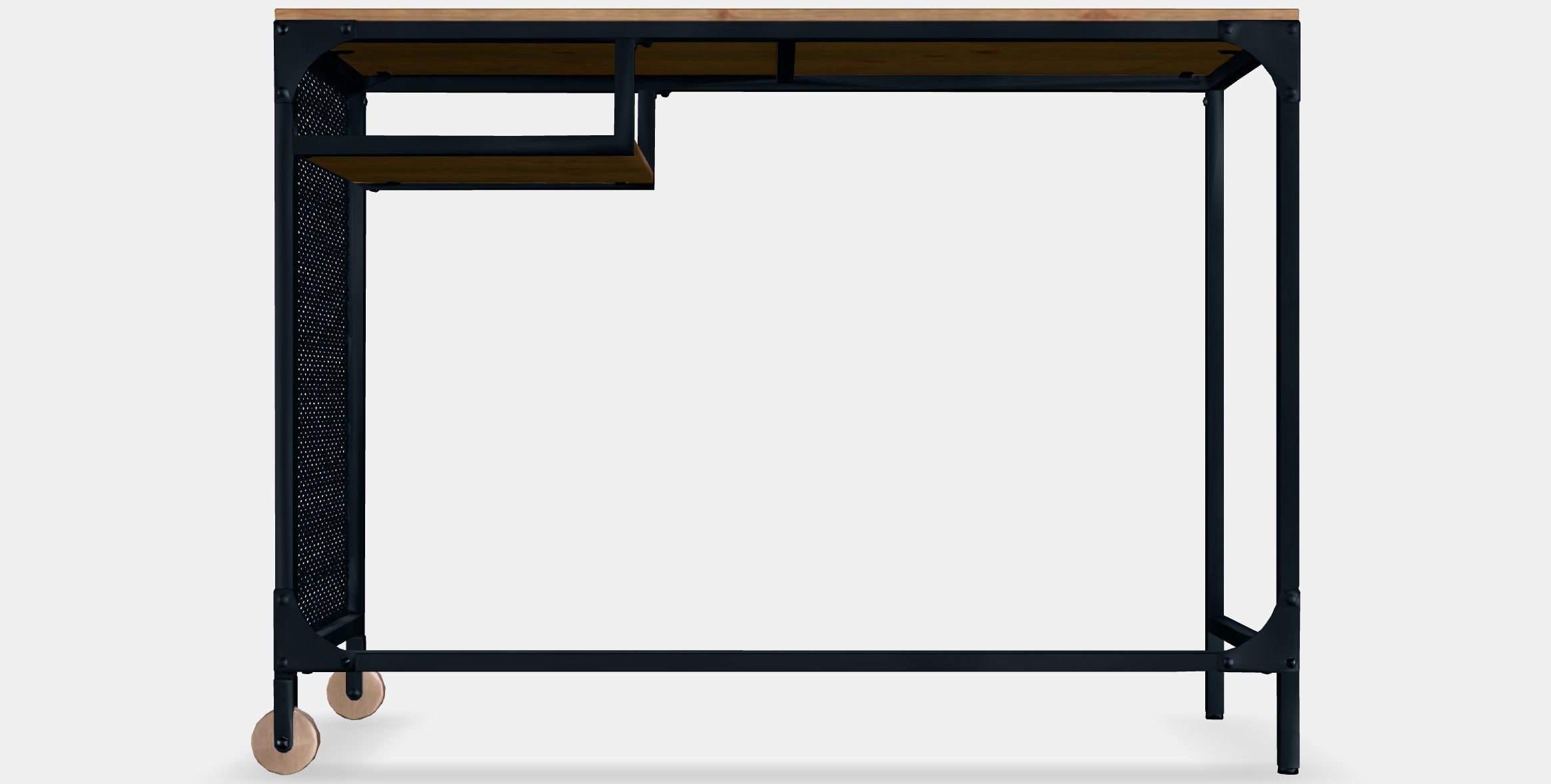 FJALLBO Laptop table Low-poly 3D model_15