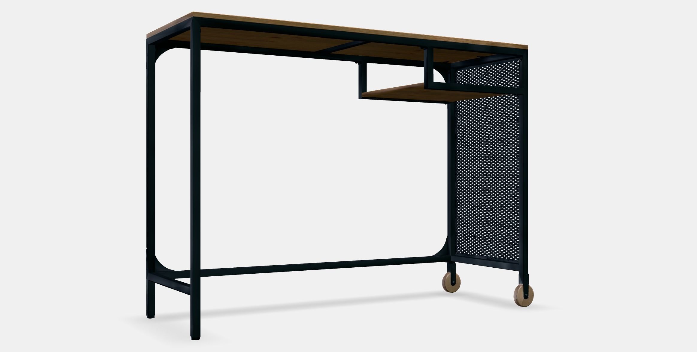 FJALLBO Laptop table Low-poly 3D model_9