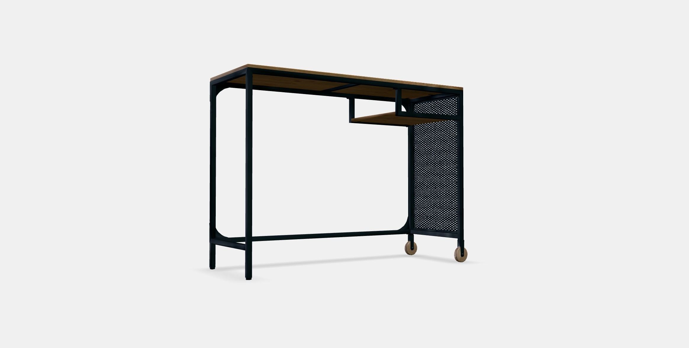 FJALLBO Laptop table Low-poly 3D model_2