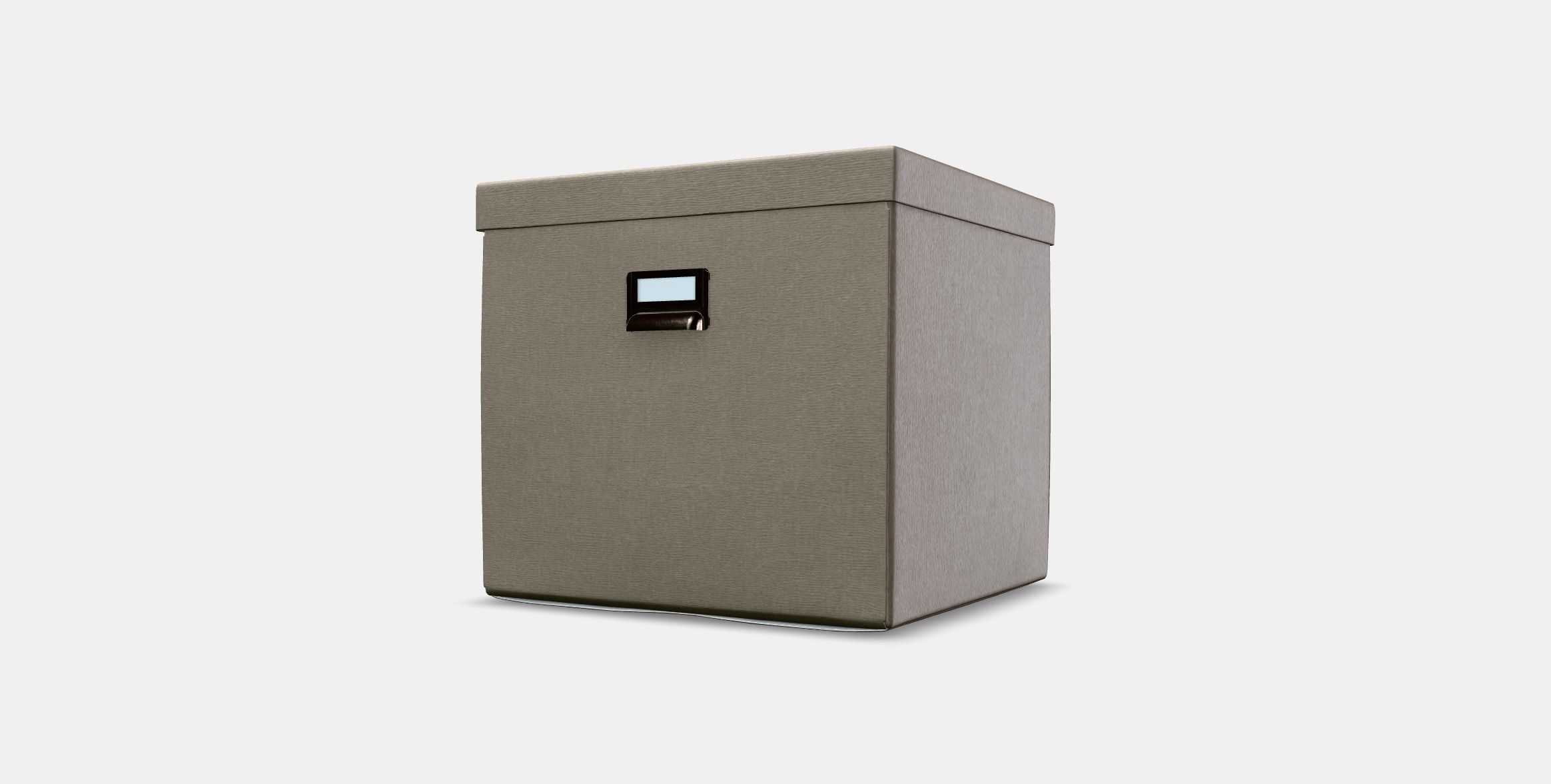 TJOG Storage box with lid 1 Low-poly 3D model_11