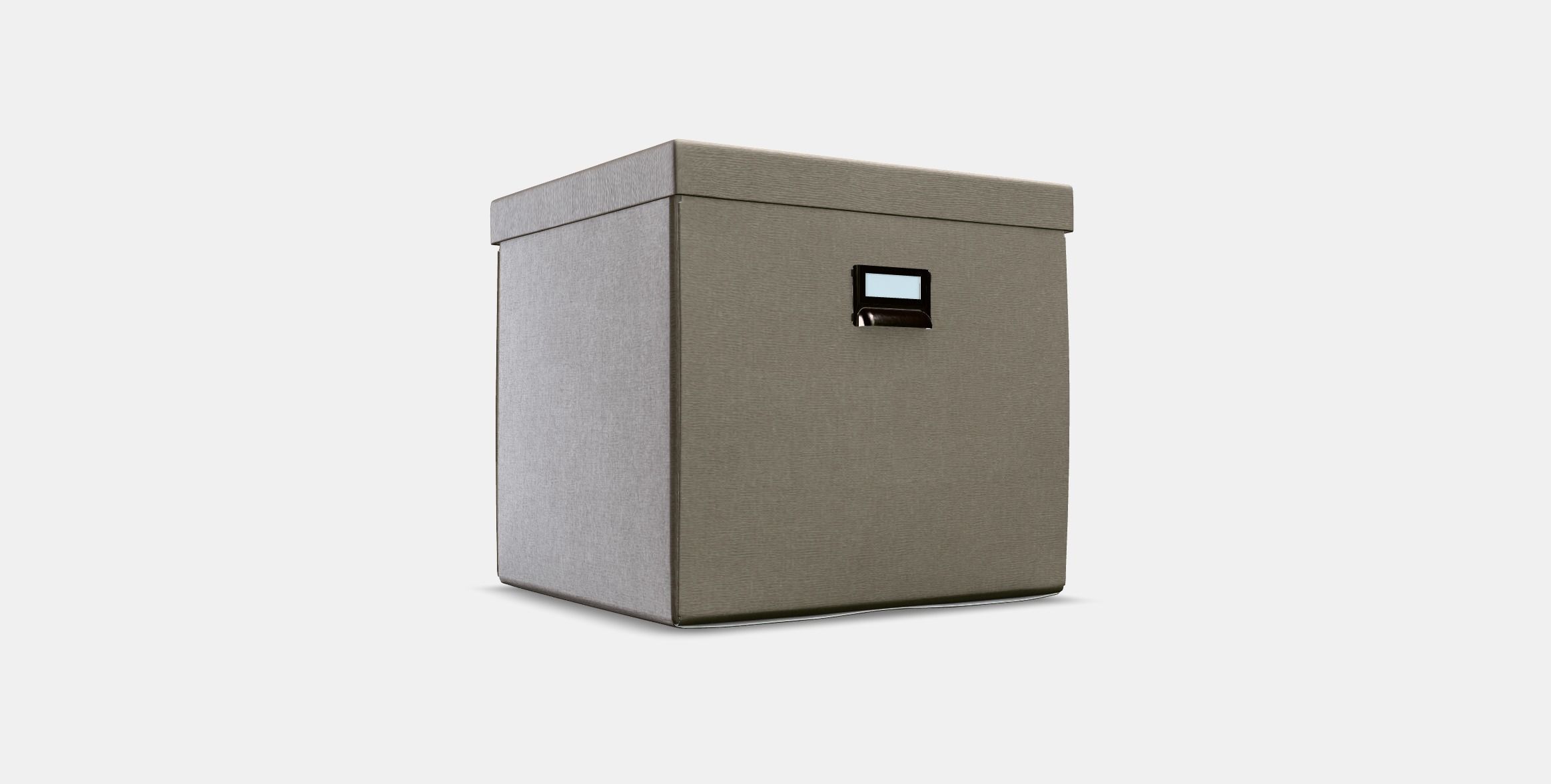 TJOG Storage box with lid 1 Low-poly 3D model_7
