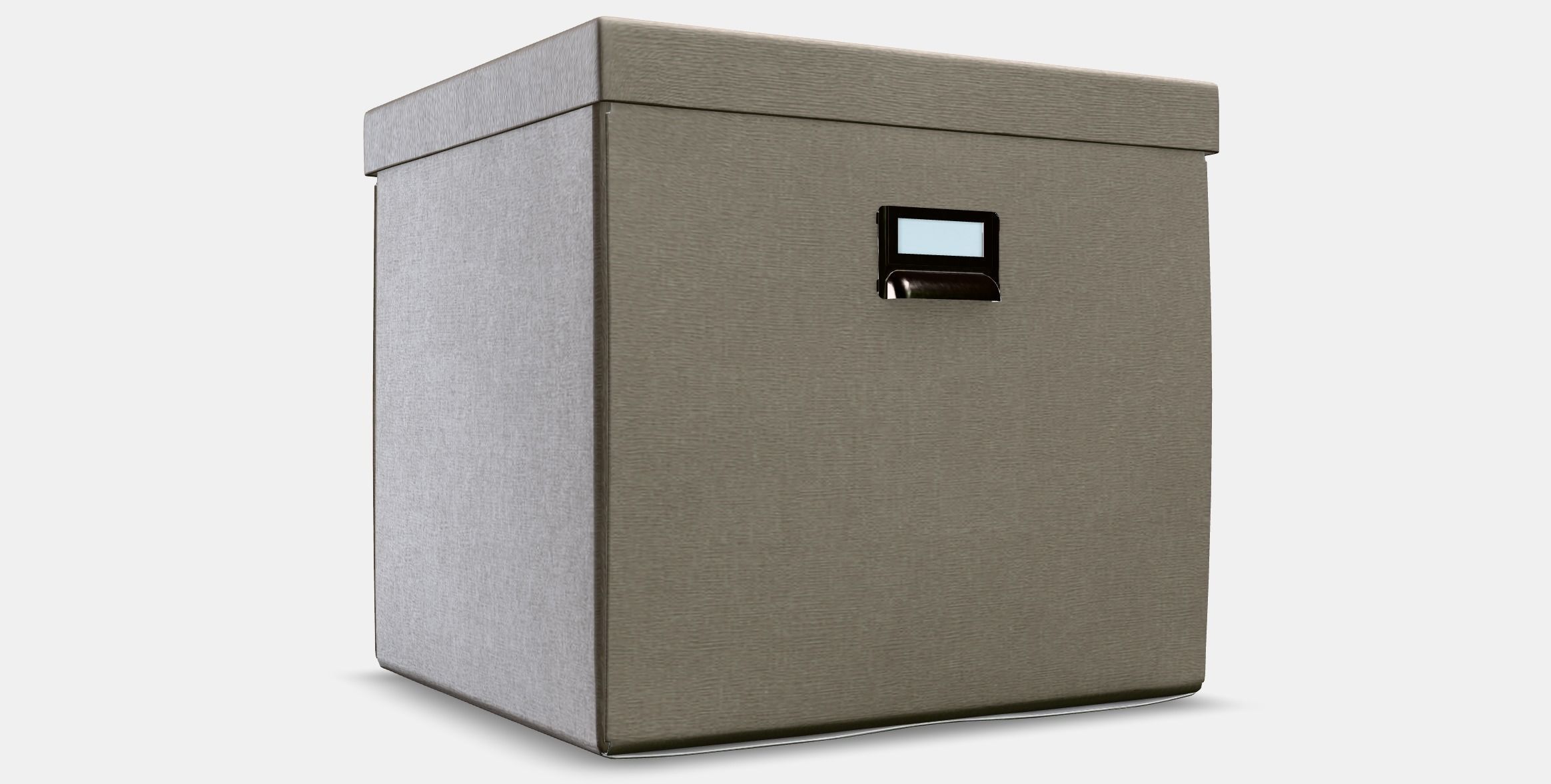 TJOG Storage box with lid 1 Low-poly 3D model_8