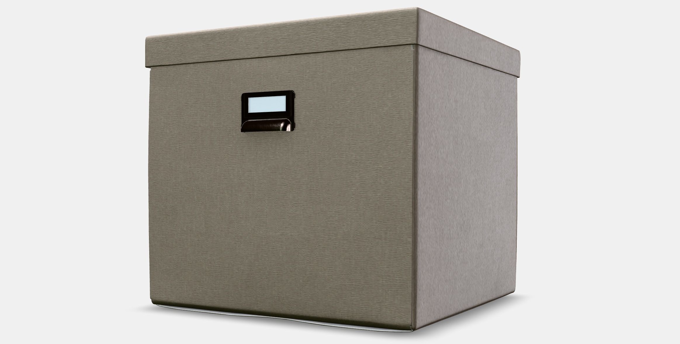 TJOG Storage box with lid 1 Low-poly 3D model_12